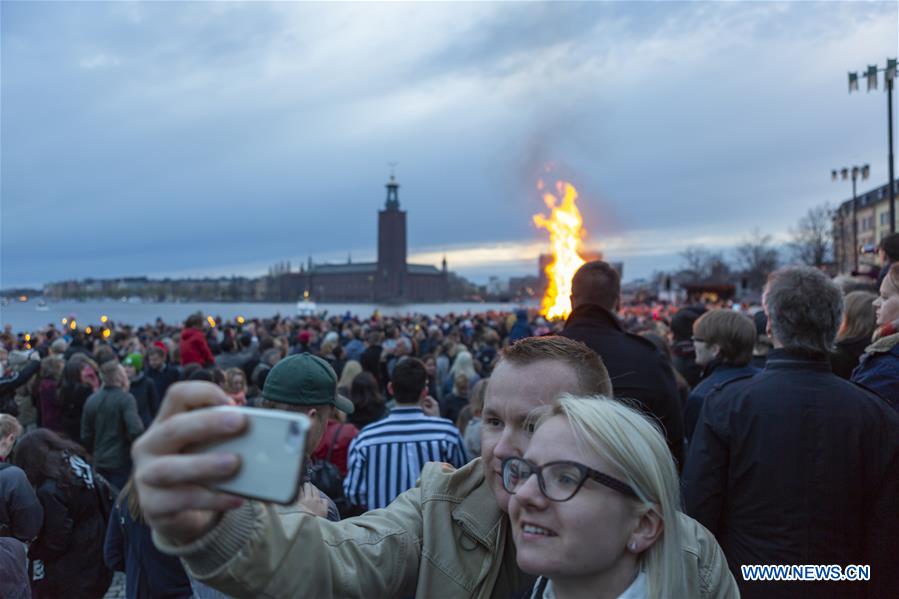 SWEDEN-STOCKHOLM-VALBORG-SPRING