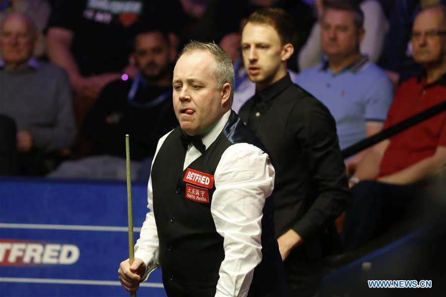 (SP)BRITAIN-SHEFFIELD-SNOOKER-WORLD CHAMPIONSHIP-QUARTERFINAL 