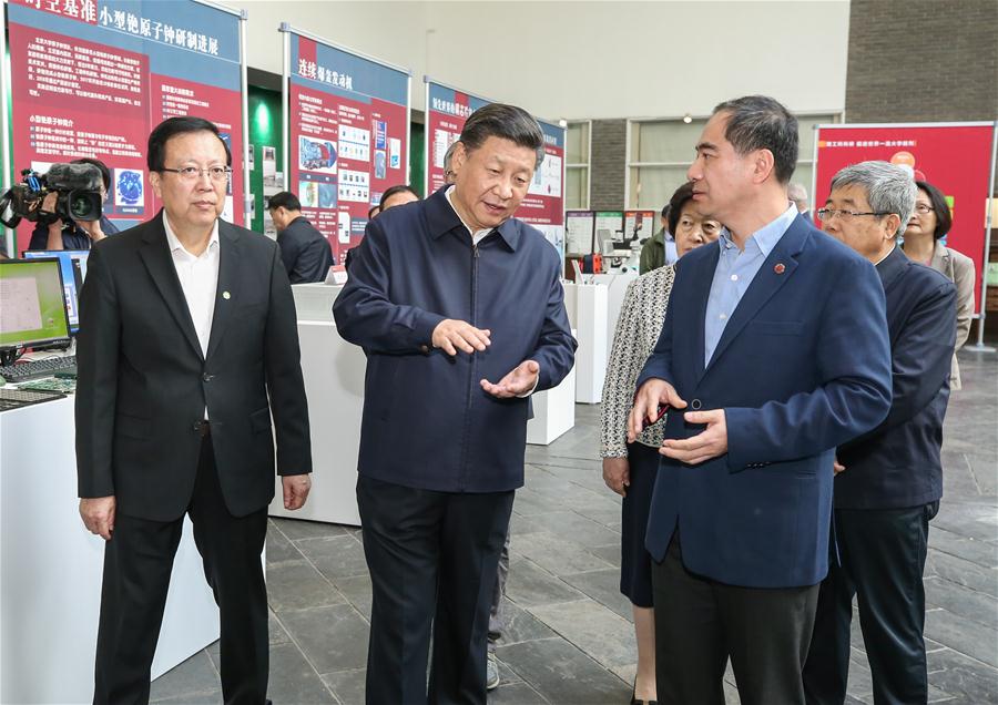 CHINA-BEIJING-XI JINPING-PKU-INSPECTION(CN)