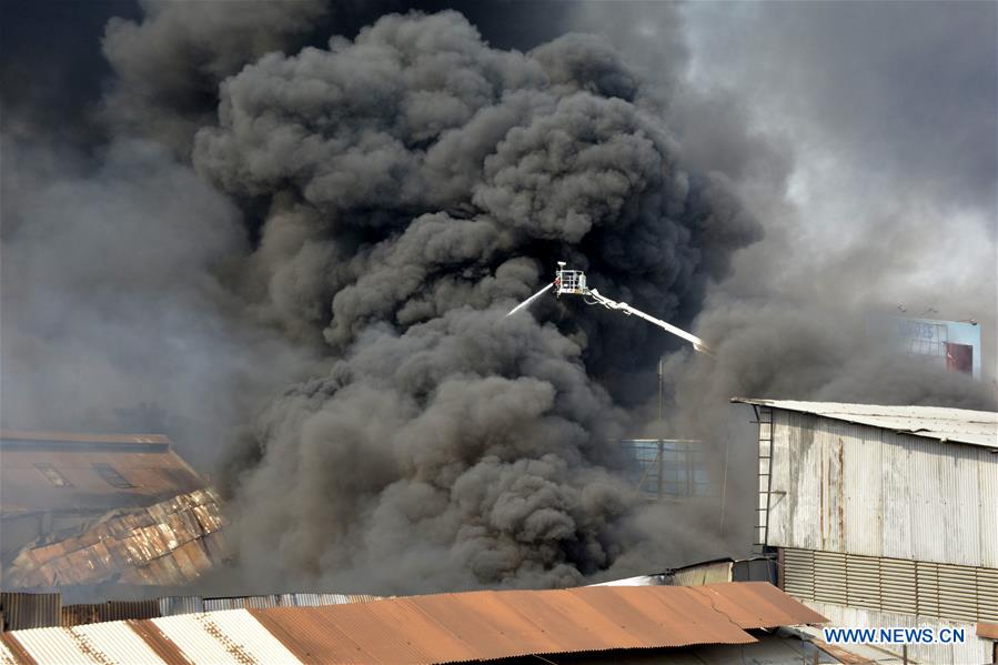 PAKISTAN-LAHORE-FIRE