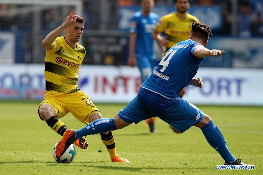 (SP)GERMANY-SINSHEIM-SOCCER-BUNDESLIGA-TSG VS BVB