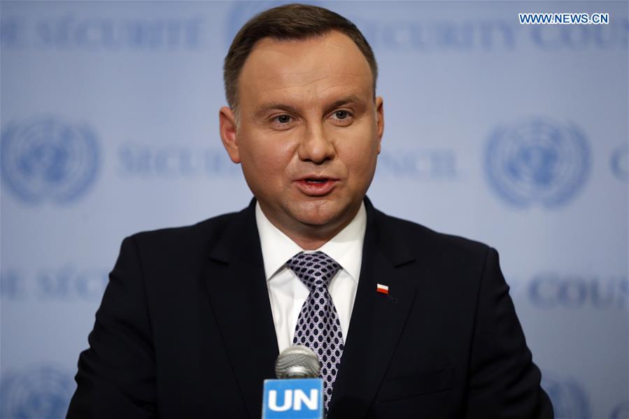 UN-POLAND-PRESIDENT-ANDRZEJ DUDA-EURO-ATLANTIC RELATIONS