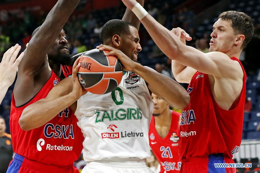 (SP)SERBIA-BELGRADE-EUROLEAGUE-BASKETBALL-CSKA VS ZALGIRIS