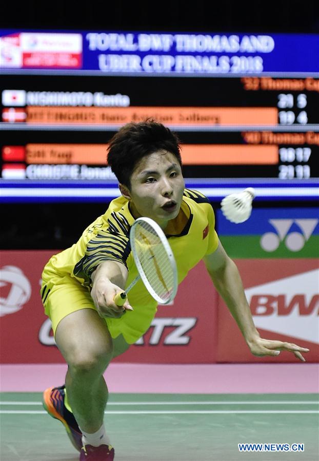 (SP)THAILAND-BANGKOK-BADMINTON-THOMAS CUP