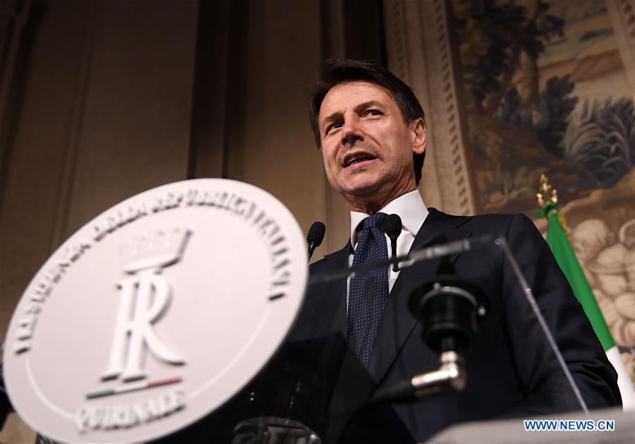 ITALY-ROME-GIUSEPPE CONTE-PM-DESIGNATE