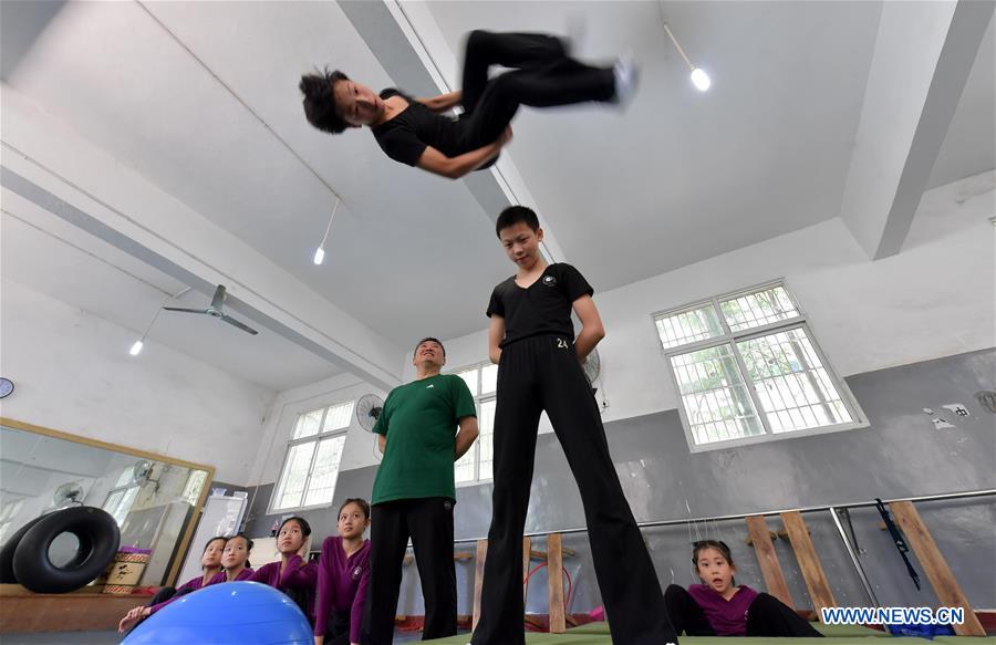 CHINA-JIANGXI-ACROBATICS-CHILDREN-BEGINNER (CN)