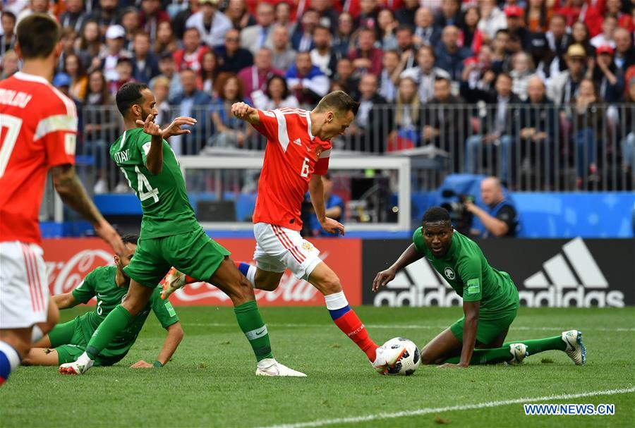 (SP)RUSSIA-MOSCOW-2018 WORLD CUP-OPENING MATCH-RUSSIA VS SAUDI ARABIA