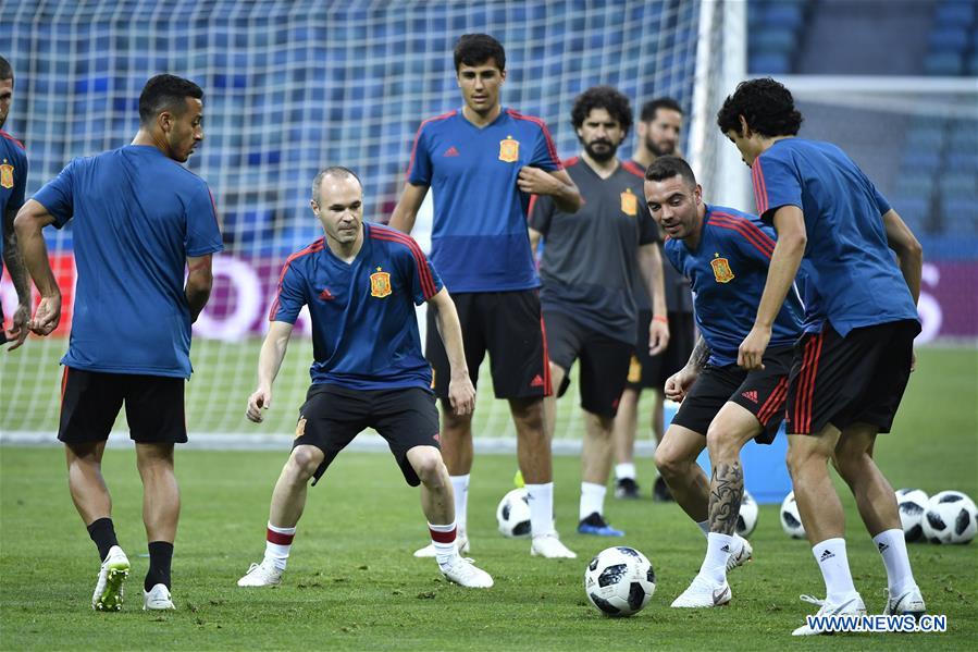 (SP)RUSSIA-SOCHI-2018 WORLD CUP-SPAIN-TRAINING