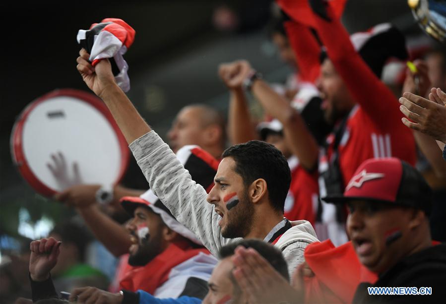 (SP)RUSSIA-YEKATERINBURG-2018 WORLD CUP-GROUP A-EGYPT VS URUGUAY