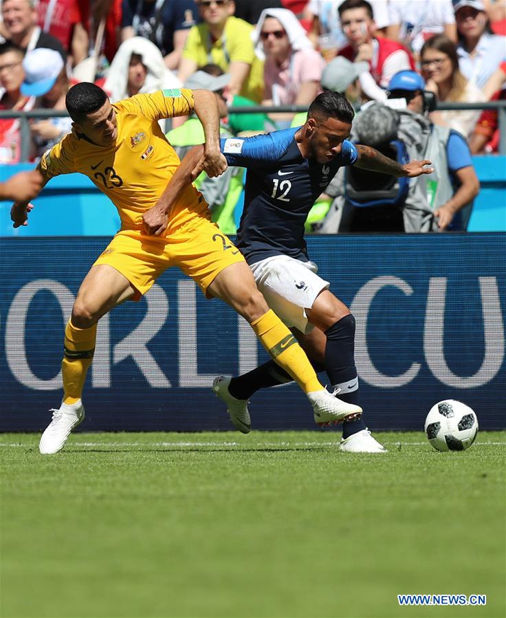 (SP)RUSSIA-KAZAN-2018 WORLD CUP-GROUP C-FRANCE VS AUSTRALIA