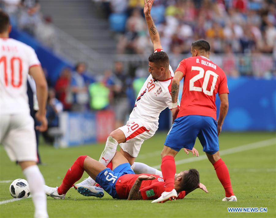 (SP)RUSSIA-SAMARA-2018 WORLD CUP-GROUP E-COSTA RICA VS SERBIA