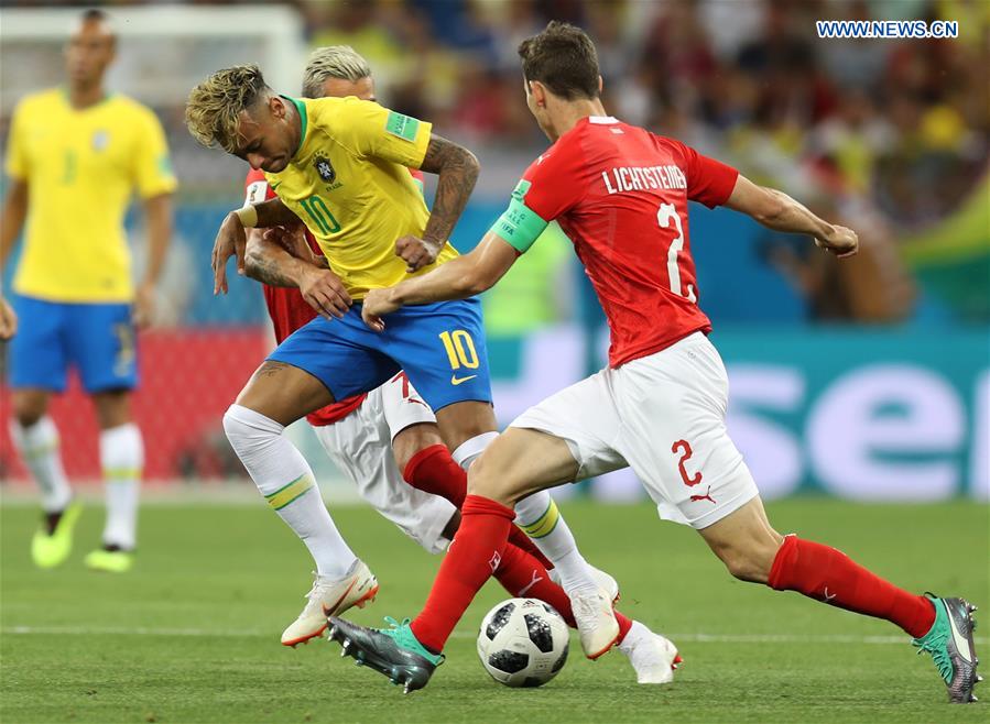 (SP)RUSSIA-ROSTOV-ON-DON-2018 WORLD CUP-GROUP E-BRAZIL VS SWITZERLAND 