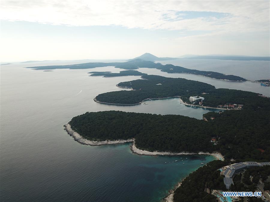 CROATIA-MALI LOSINJ-AERIAL SCENERY