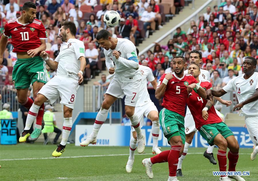 (SP)RUSSIA-MOSCOW-2018 WORLD CUP-GROUP B-PORTUGAL VS MOROCCO