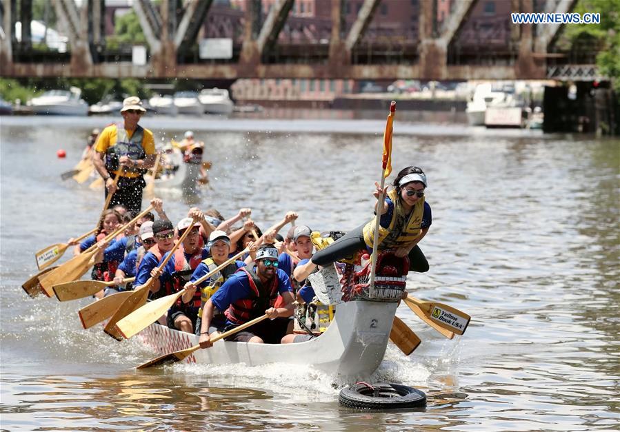 U.S.-CHICAGO-DRAGON BOAT RACE