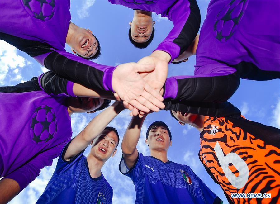 CHINA-CHANGCHUN-VISUALLY IMPAIRED STUDENTS-FOOTBALL (CN)