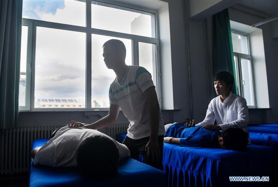 CHINA-CHANGCHUN-VISUALLY IMPAIRED STUDENTS-FOOTBALL (CN)