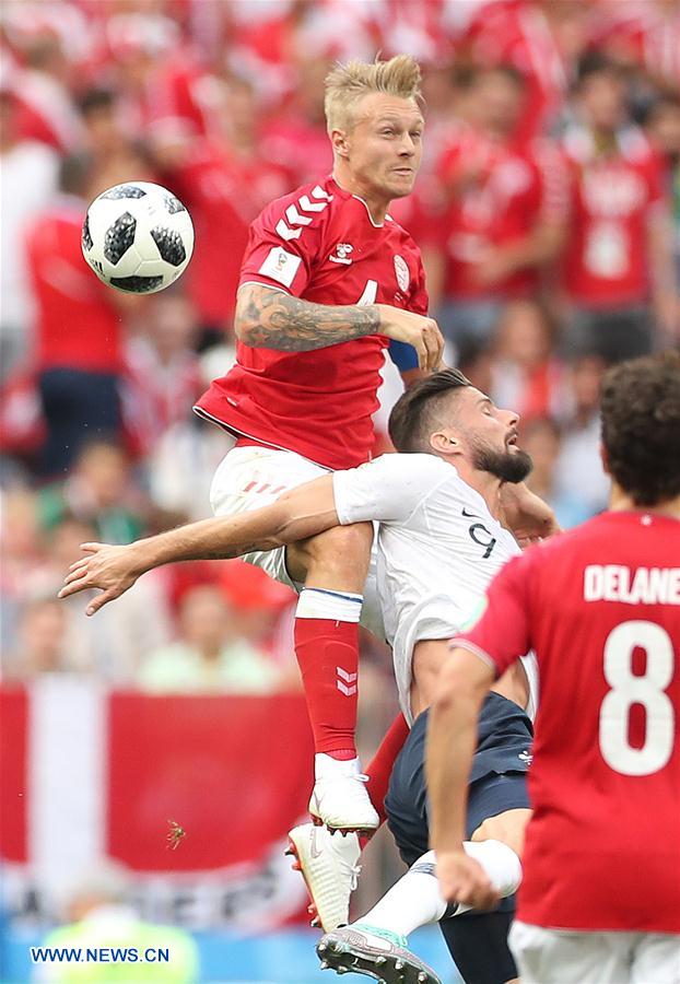 (SP)RUSSIA-MOSCOW-2018 WORLD CUP-GROUP C-DENMARK VS FRANCE