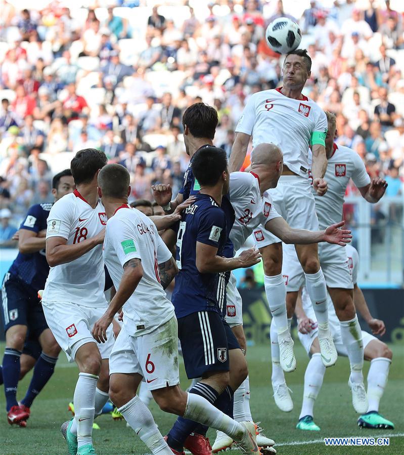 (SP)RUSSIA-VOLGOGRAD-2018 WORLD CUP-GROUP H-JAPAN VS POLAND