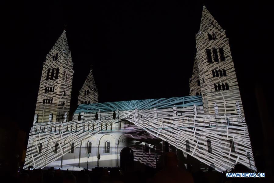 HUNGARY-PECS-LIGHT FESTIVAL