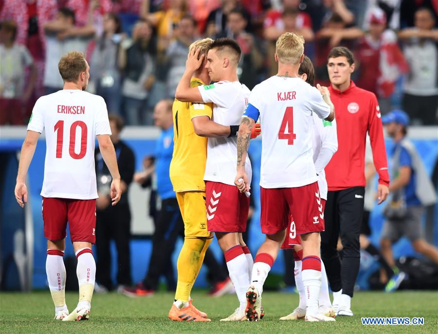 (SP)RUSSIA-NIZHNY NOVGOROD-2018 WORLD CUP-ROUND OF 16-CROATIA VS DENMARK