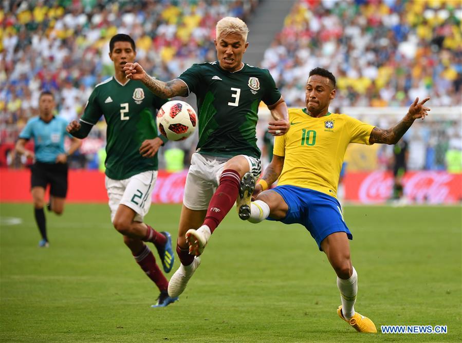 (SP)RUSSIA-SAMARA-2018 WORLD CUP-ROUND OF 16-BRAZIL VS MEXICO