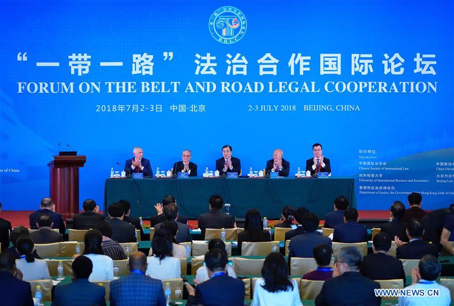 CHINA-BEIJING-BELT AND ROAD LEGAL COOPERATION-FORUM (CN*)