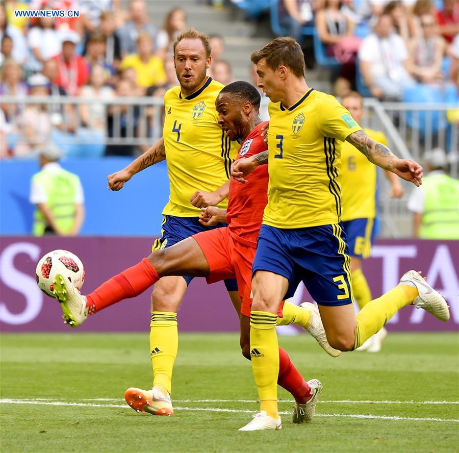 (SP)RUSSIA-SAMARA-2018 WORLD CUP-QUARTERFINAL-SWEDEN VS ENGLAND