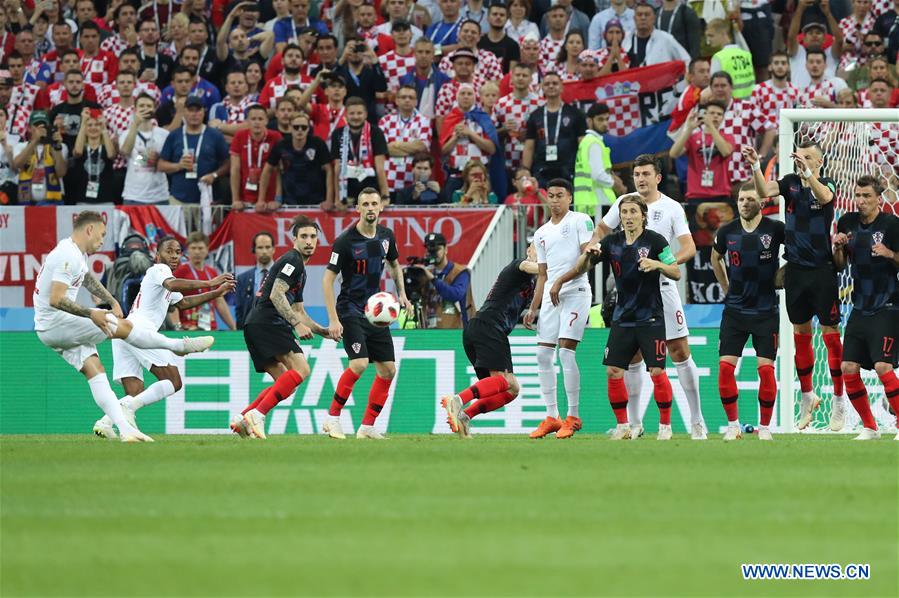 (SP)RUSSIA-MOSCOW-2018 WORLD CUP-SEMIFINAL-ENGLAND VS CROATIA