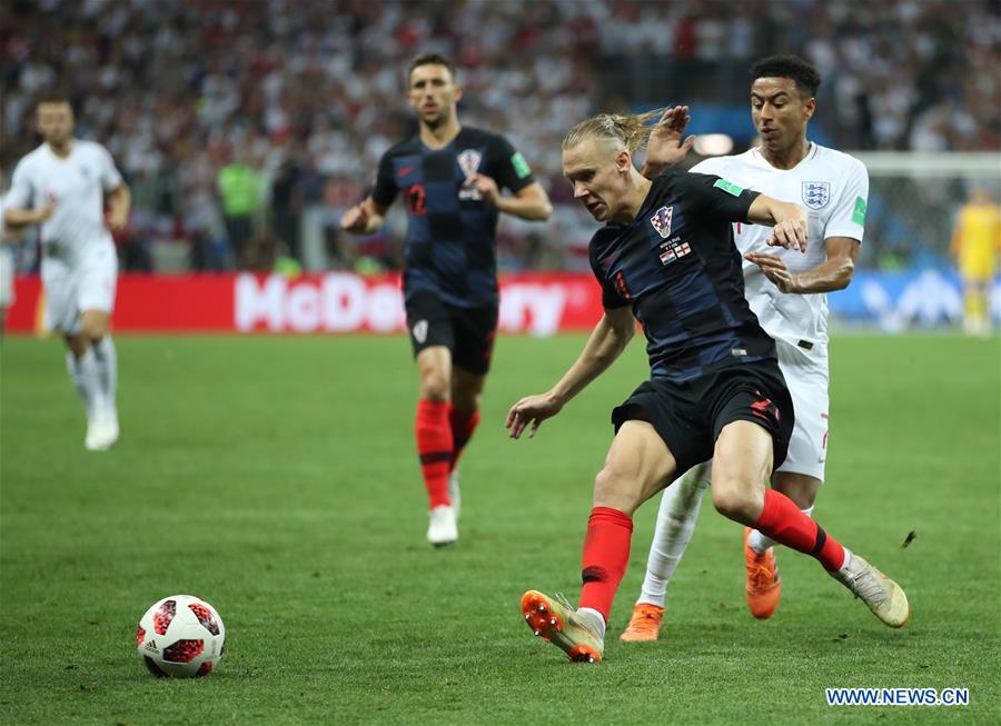 (SP)RUSSIA-MOSCOW-2018 WORLD CUP-SEMIFINAL-ENGLAND VS CROATIA