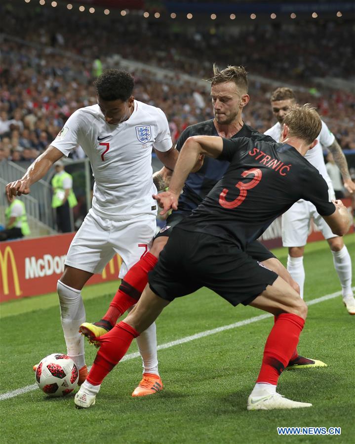 (SP)RUSSIA-MOSCOW-2018 WORLD CUP-SEMIFINAL-ENGLAND VS CROATIA