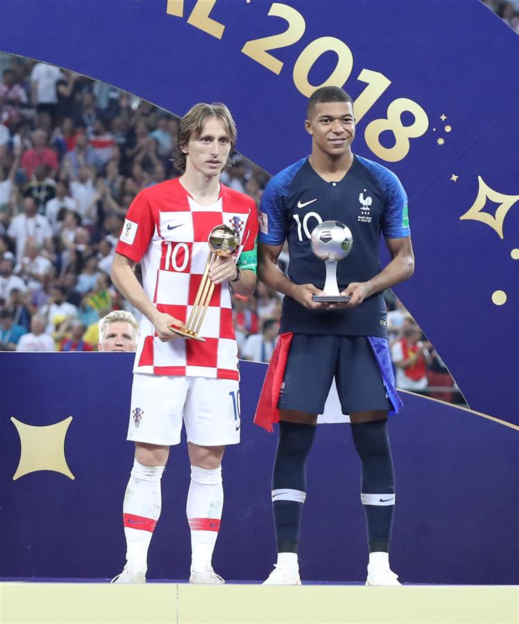 (SP)RUSSIA-MOSCOW-2018 WORLD CUP-FINAL-FRANCE VS CROATIA