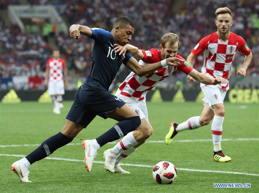 (SP)RUSSIA-MOSCOW-2018 WORLD CUP-FINAL-FRANCE VS CROATIA