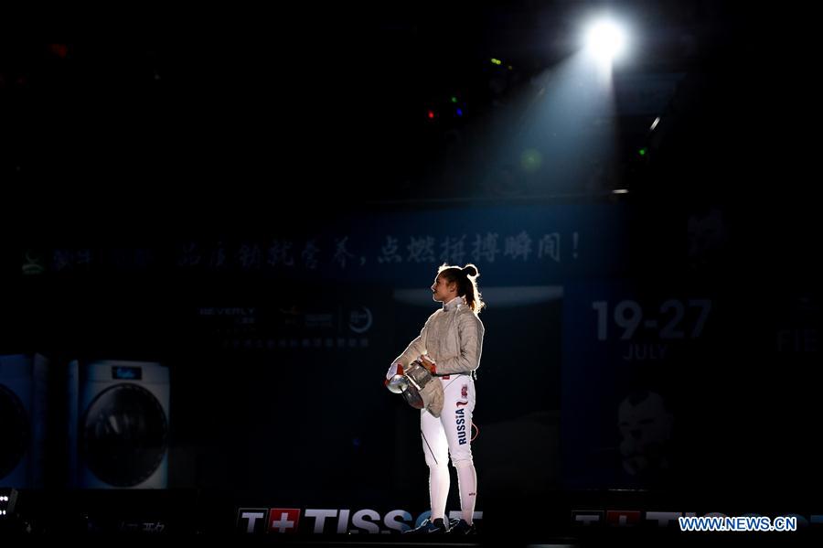 (SP)CHINA-JIANGSU-WUXI-FENCING-WORLD CHAMPIONSHIPS (CN)