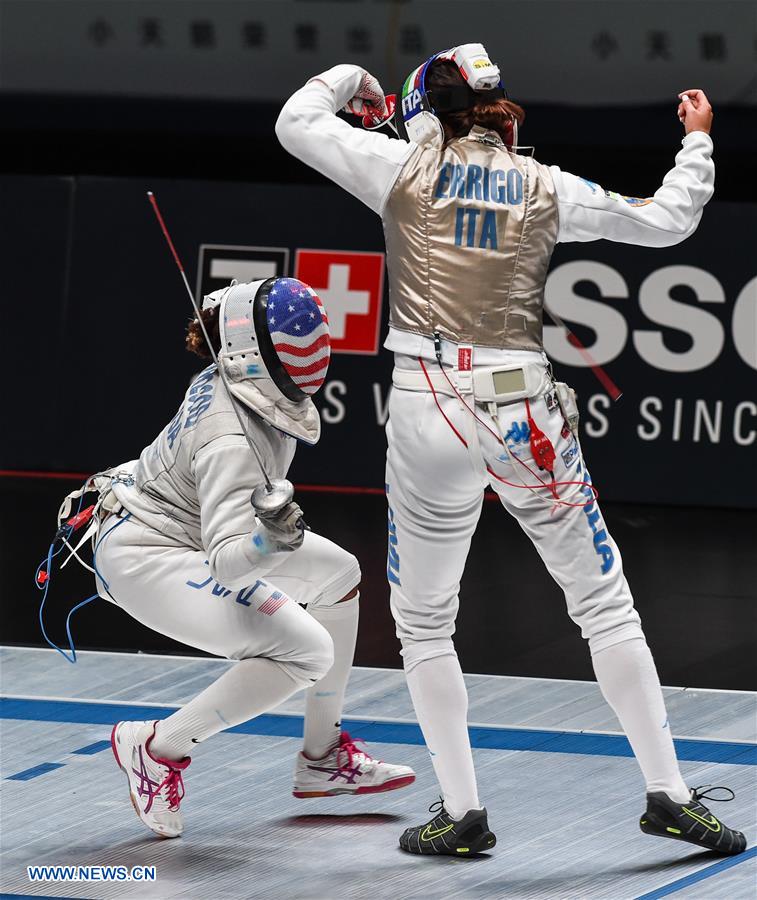 (SP)CHINA-JIANGSU-WUXI-FENCING-WORLD CHAMPIONSHIPS (CN)