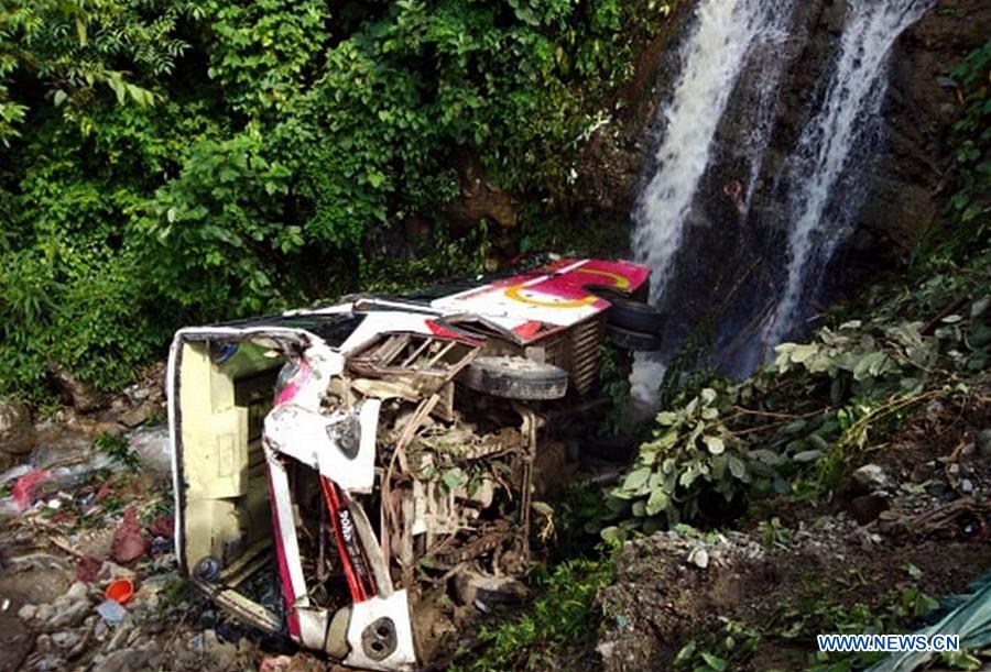 NEPAL-CHITWAN-BUS ACCIDENT