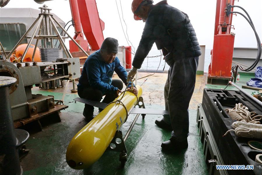 CHINA-ARCTIC EXPEDITION-UNDERWATER GLIDER