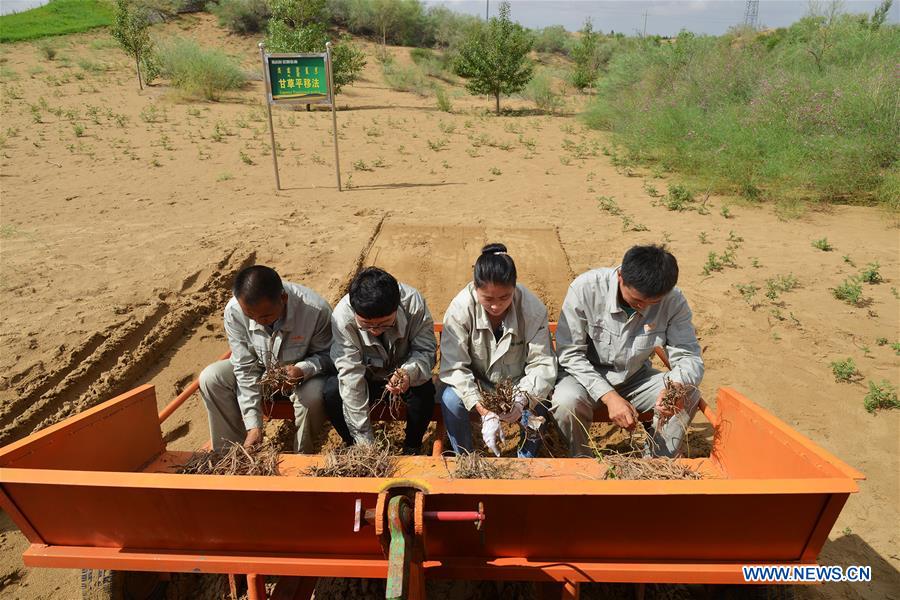 CHINA-INNER MONGOLIA-KUBUQI-DESERT CONTROL-TECHNOLOGY INNOVATION (CN) 