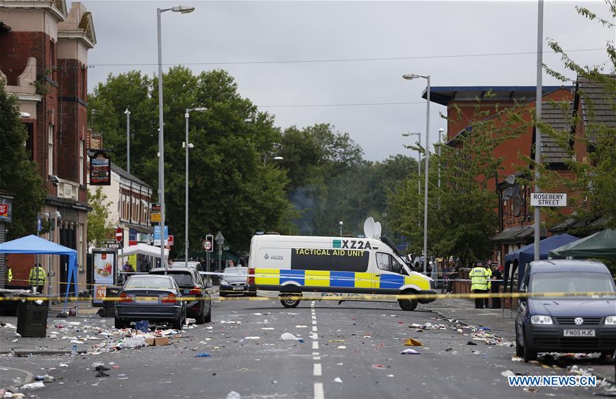 BRITAIN-MANCHESTER-MOSS SIDE-MASS SHOOTING