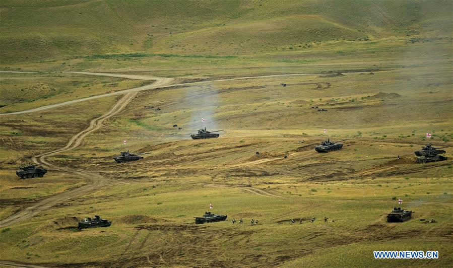 GEORGIA-TBILISI-NOBLE PARTNER-MILITARY EXERCISE