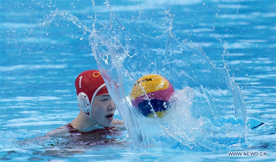 (SP)INDONESIA-JAKARTA-ASIAN GAMES-WATER POLO-CHINA VS KAZAKHSTAN