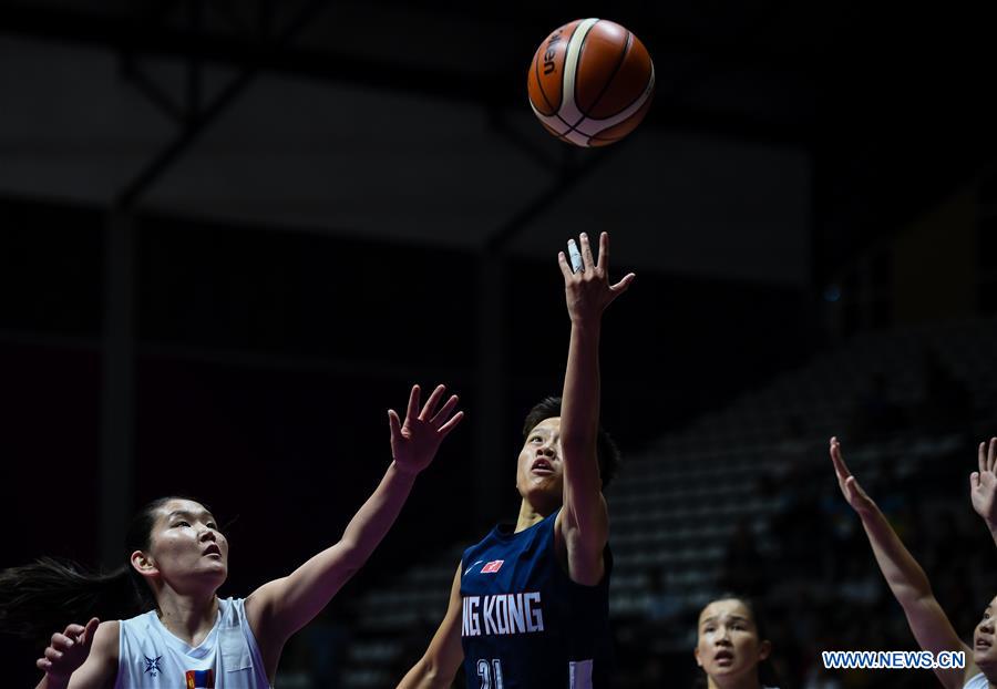 (SP)INDONESIA-JAKARTA-ASIAN GAMES-WOMEN'S BASKETBALL-MONGOLIA VS HONG KONG