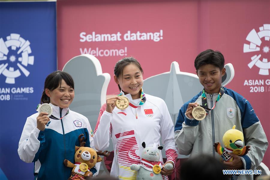 (SP)INDONESIA-WEST JAVA-ASIAN GAMES-WOMEN'S CANOE SINGLE