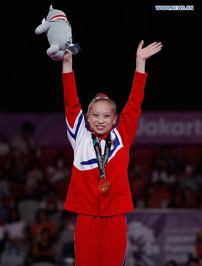 (SP)INDONESIA-JAKARTA-ASIAN GAMES-ARTISTIC GYMNASTICS