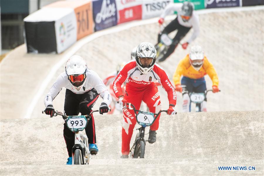 (SP)INDONESIA-JAKARTA-ASIAN GAMES-CYCLING BMX