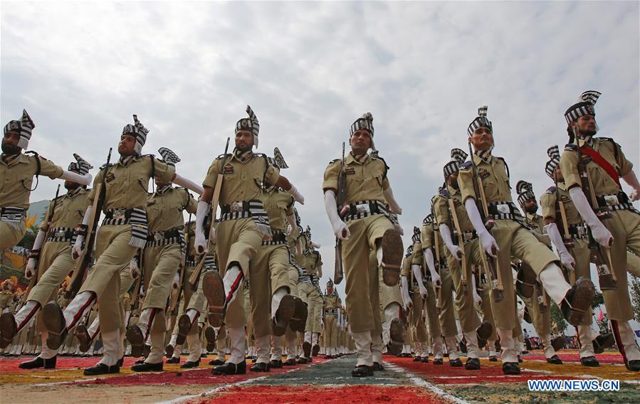 INDIAN-CONTROLLED KASHMIR-POLICE PASSING OUT PARADE 