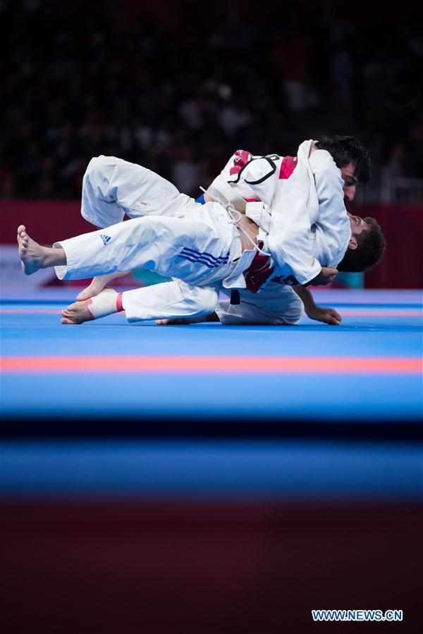 (SP)INDONESIA-JAKARTA-ASIAN GAMES-JU-JITSU