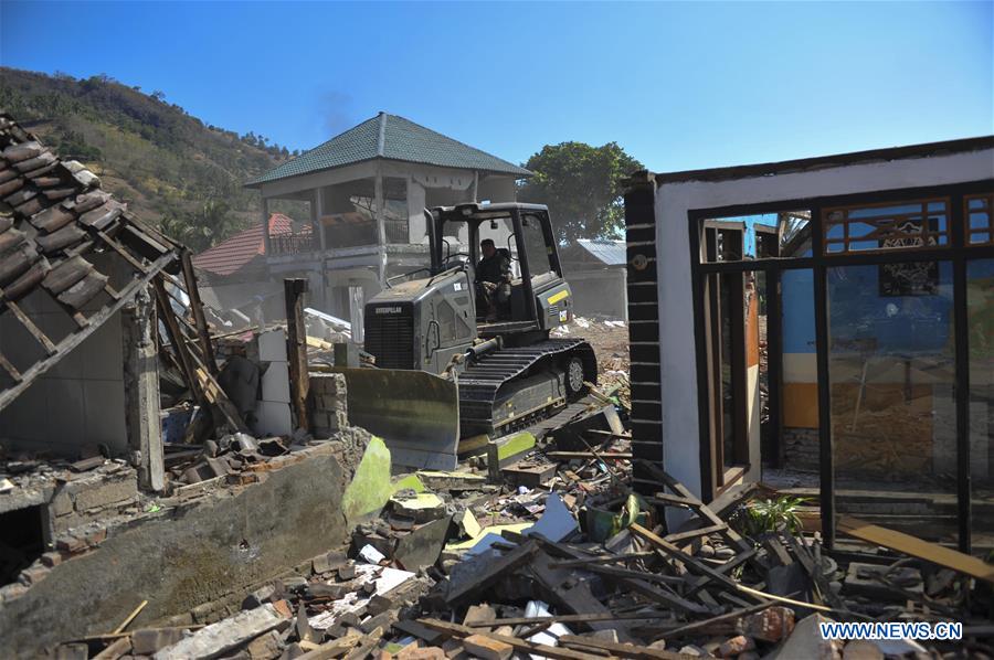 INDONESIA-LOMBOK-EARTHQUAKE-RECOVERY