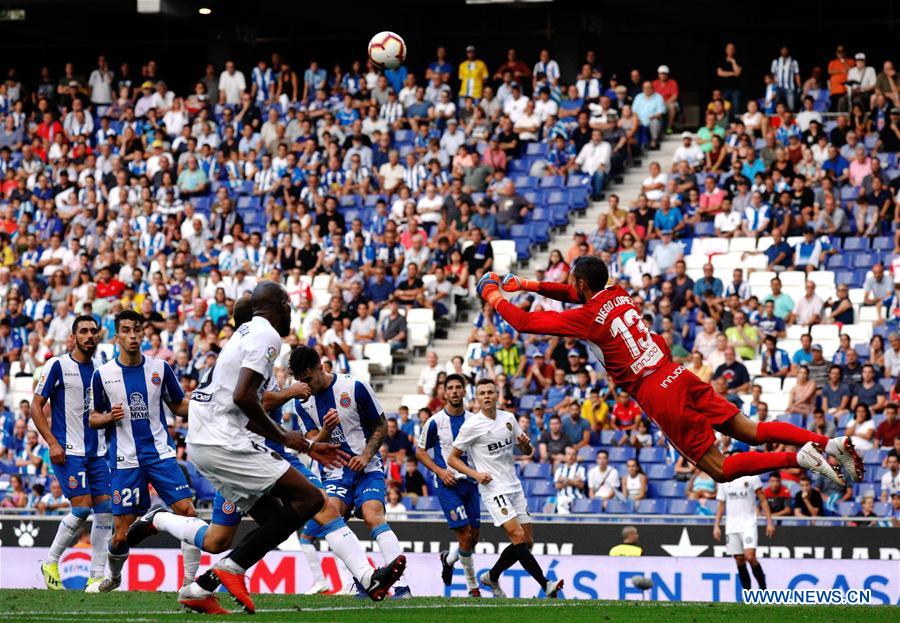 (SP)SPAIN-BARCELONA-SOCCER-LA LIGA-ESPANYOL VS VALENCIA