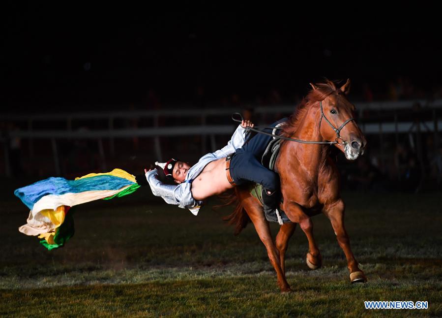 CHINA-INNER MONGOLIA-HORSE-ART WEEK (CN)